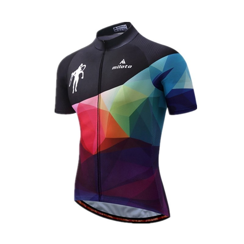 Men's And Women's Summer Cycling Jersey Tops, Breathable Outdoor Cycling Jerseys - Image 3