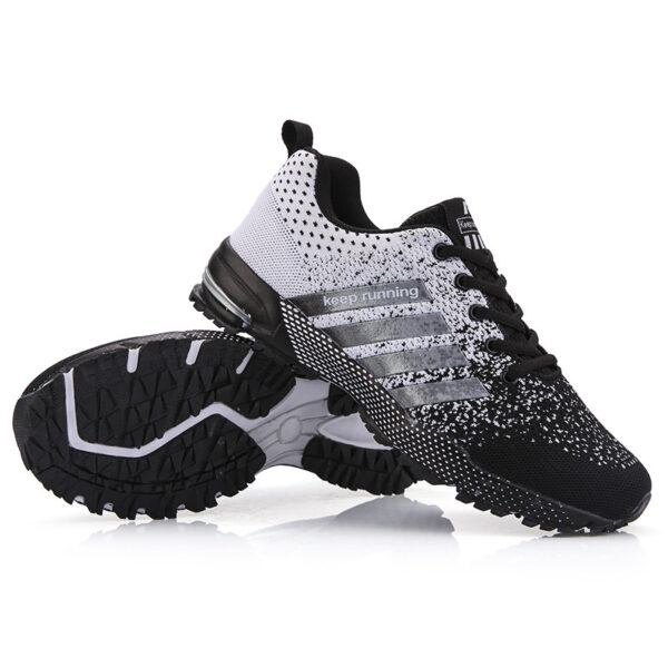 Casual Breathable Fly Woven Mesh Sneakers - Image 7