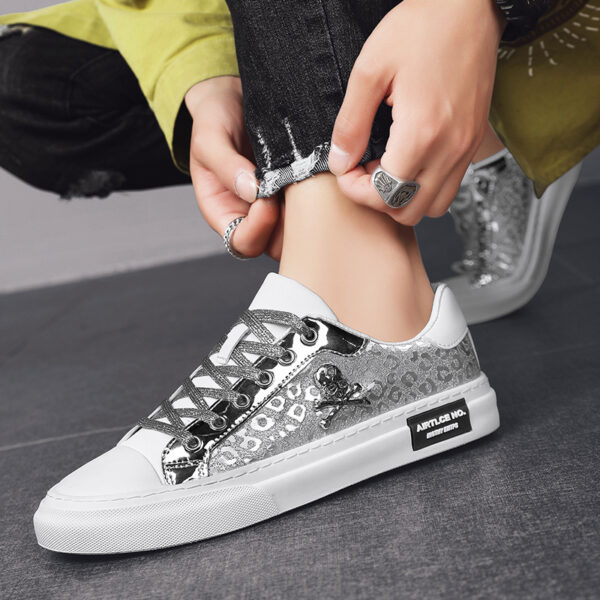 New Fashion Casual Skull Sneakers - Image 6