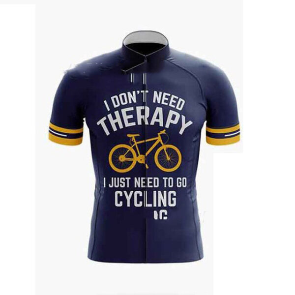 Cycling Jerseys, Short-Sleeved Cycling Shirts, Tops, Self-Cycling, Mountain Biking, Outdoor Clothing - Image 2