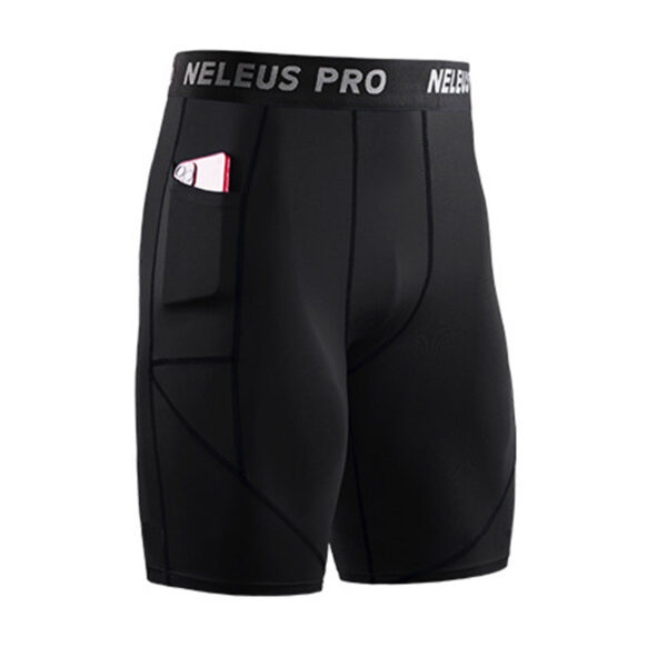 Men Outdoor Running Shorts Male Board GYM Exercise Fitness Leggings - Image 5