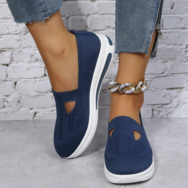 Flat Platform Wedge Casual Sneakers - Image 6