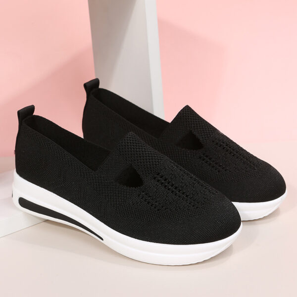 Flat Platform Wedge Casual Sneakers - Image 9