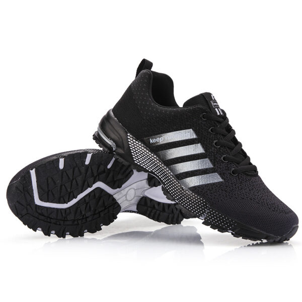 Casual Breathable Fly Woven Mesh Sneakers - Image 6