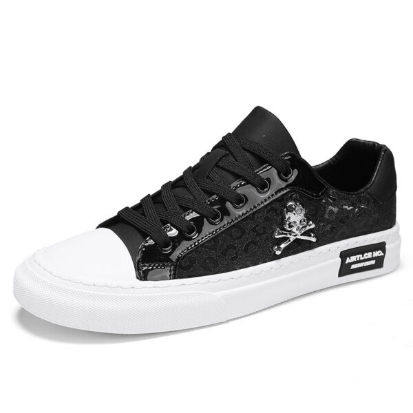 New Fashion Casual Skull Sneakers - Image 3