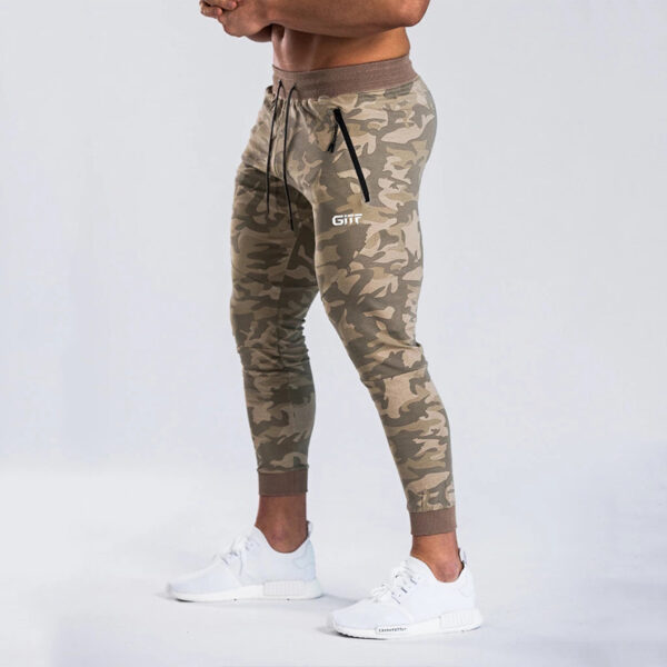 GITF Camouflage Quick drying jogging pants men Sport Pencil Pants Men Bodybuilding Joggers Gym Trousers Running Pants Men - Image 5