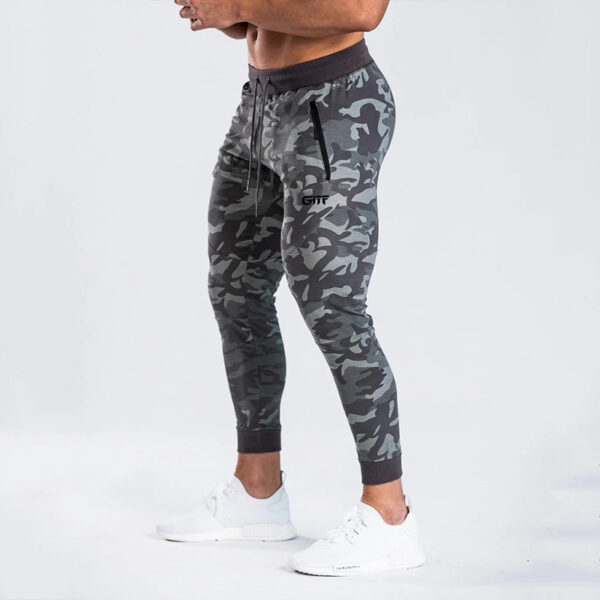 GITF Camouflage Quick drying jogging pants men Sport Pencil Pants Men Bodybuilding Joggers Gym Trousers Running Pants Men - Image 4