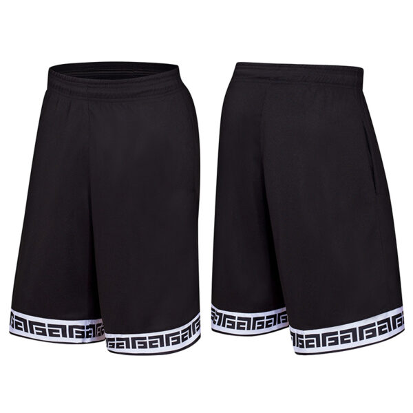 Gym Shorts Men Loose Casual Fitness Quick Dry Letter Pants - Image 4