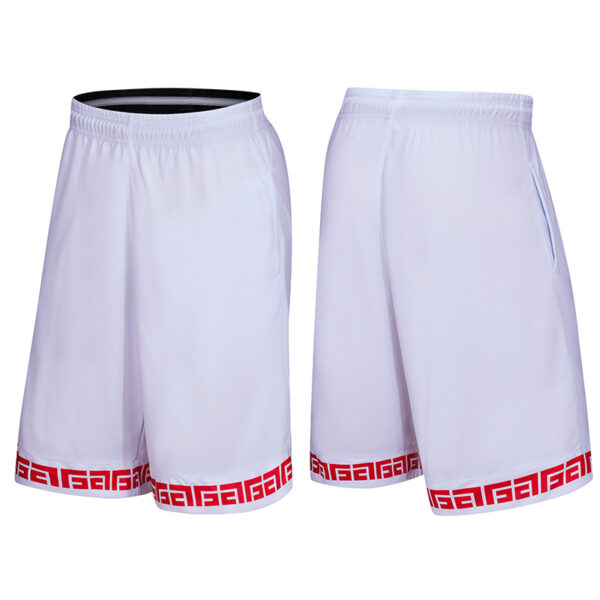 Gym Shorts Men Loose Casual Fitness Quick Dry Letter Pants - Image 3