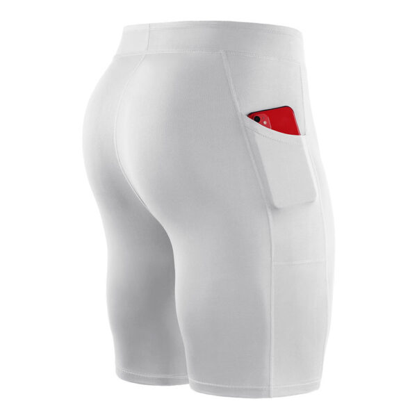 Men Outdoor Running Shorts Male Board GYM Exercise Fitness Leggings - Image 9