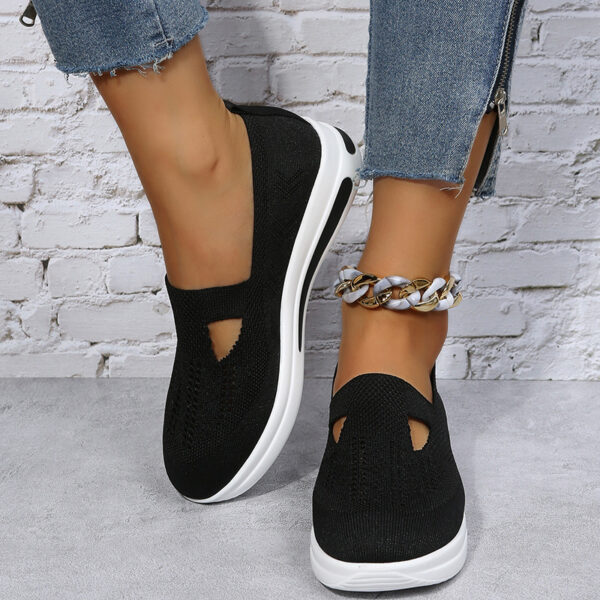 Flat Platform Wedge Casual Sneakers - Image 7