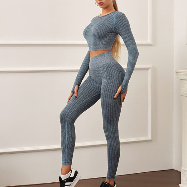 Winter New Women Suits Gym Fitness Leggings - Image 6